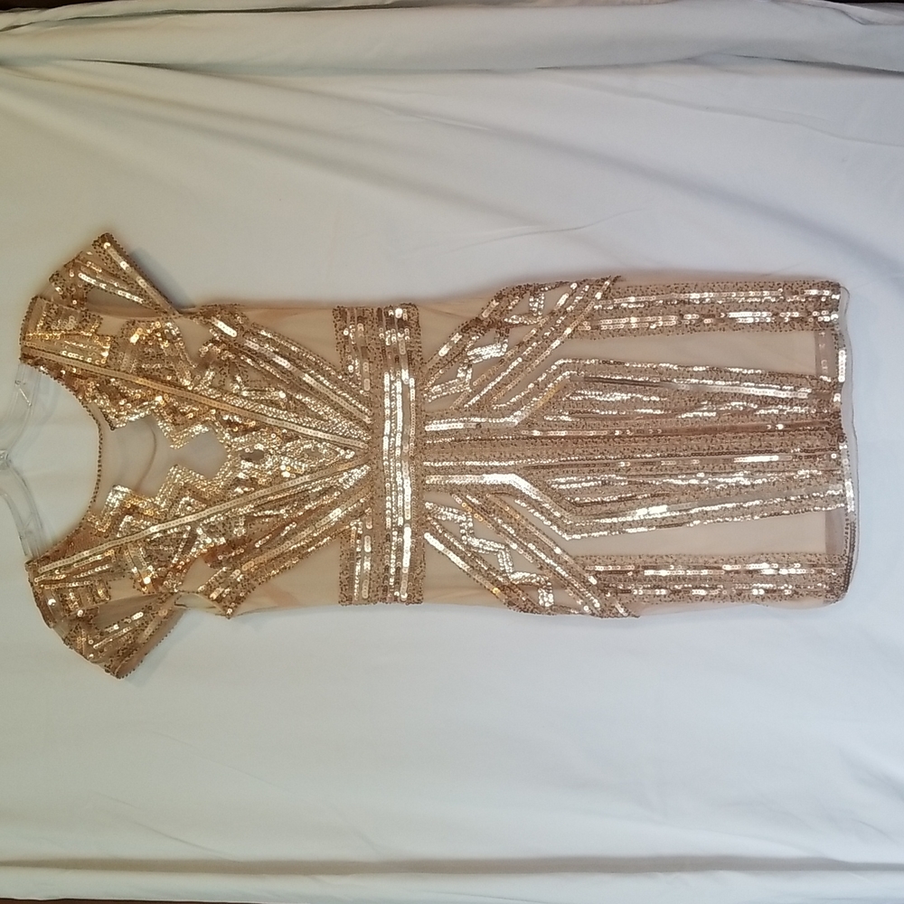 Gold Dress